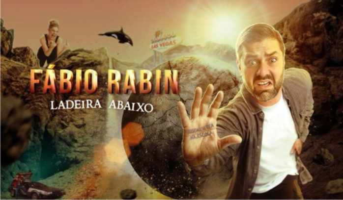 “Ladeira abaixo” Comédia Stand up com Fábio Rabin