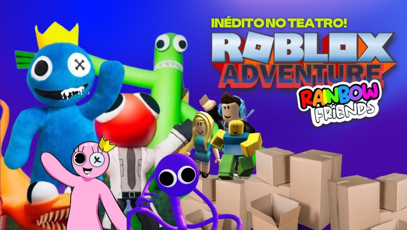 Teatro infantil inédito: assista Roblox Adventure com 50% de desconto